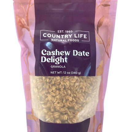 Slow-Baked Cashew Date Granola