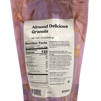 Slow-Baked Almond Delicious Granola