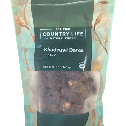 Dates, Khadrawi, Whole, Organic