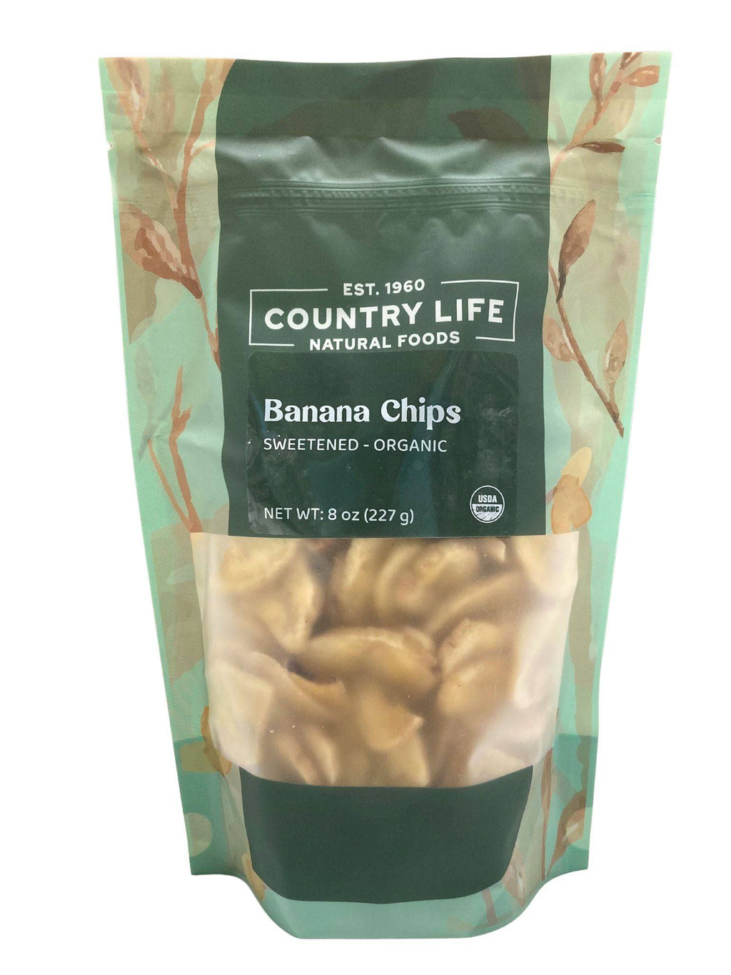 Banana Chips, Sweetened, Organic