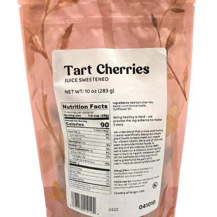 Cherries, Tart, Juice Sweetened