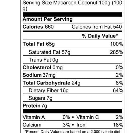 Coconut, Macaroon