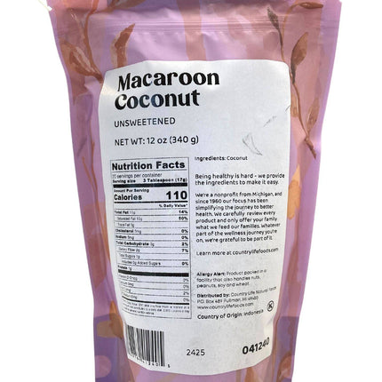 Coconut, Macaroon