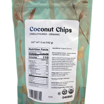 Coconut Chips, Organic
