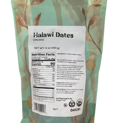 Dates, Halawi, Whole, Organic