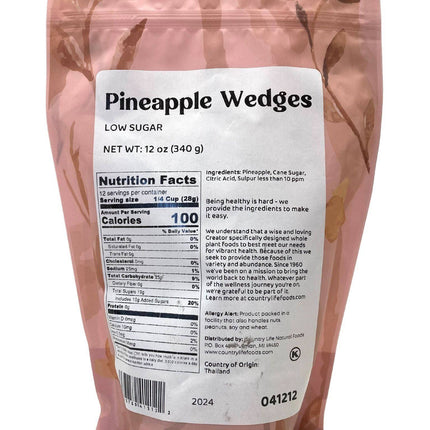 Pineapple Wedges & Tidbits, Low Sugar, Imported