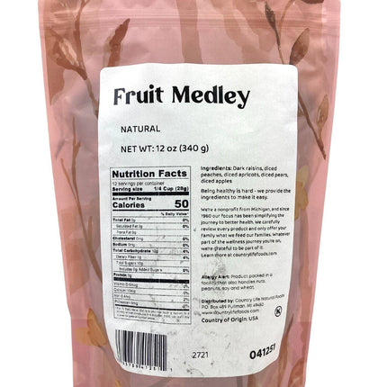 Fruit Medley, Natural