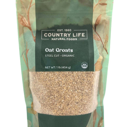 Oat Groats, Steel Cut, Organic