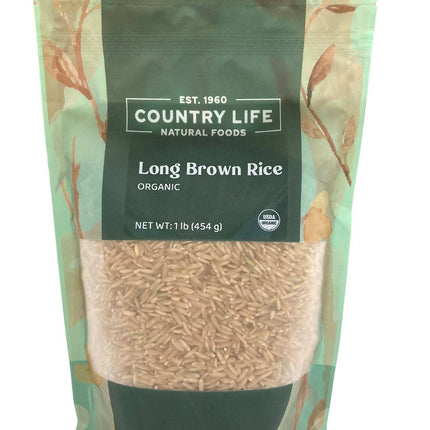 Long Rice, Brown, Organic