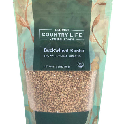 Buckwheat, Kasha, Brown Roasted, Organic