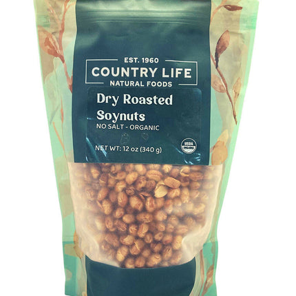 Soynuts, Dry Roasted, Organic, No Salt