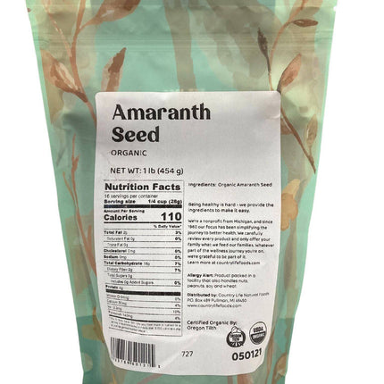 Amaranth Seed, Organic