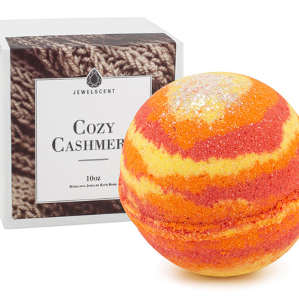Cozy Cashmere 10oz Necklace Bath Bomb