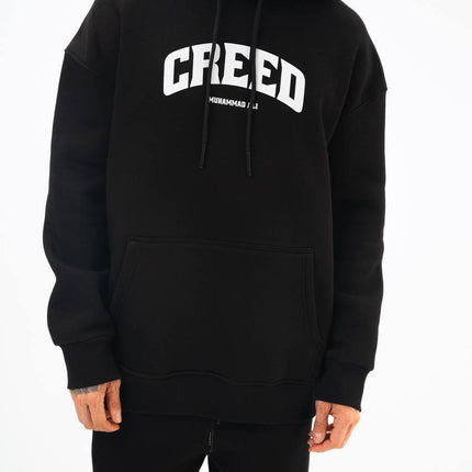 Oversize 'Creed' Muhammad Ali Graphic Hoodie - Boxing Inspired Streetwear Sweatshirt