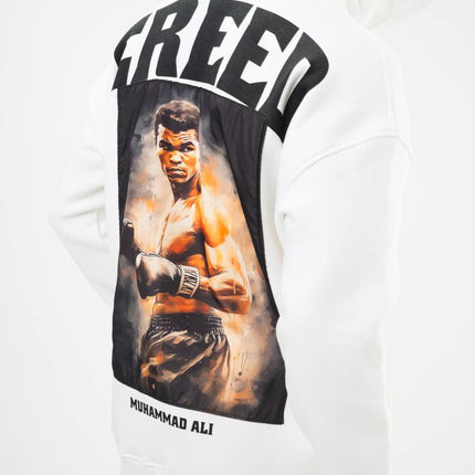 Oversize 'Creed' Muhammad Ali Graphic Hoodie - Boxing Inspired Streetwear Sweatshirt