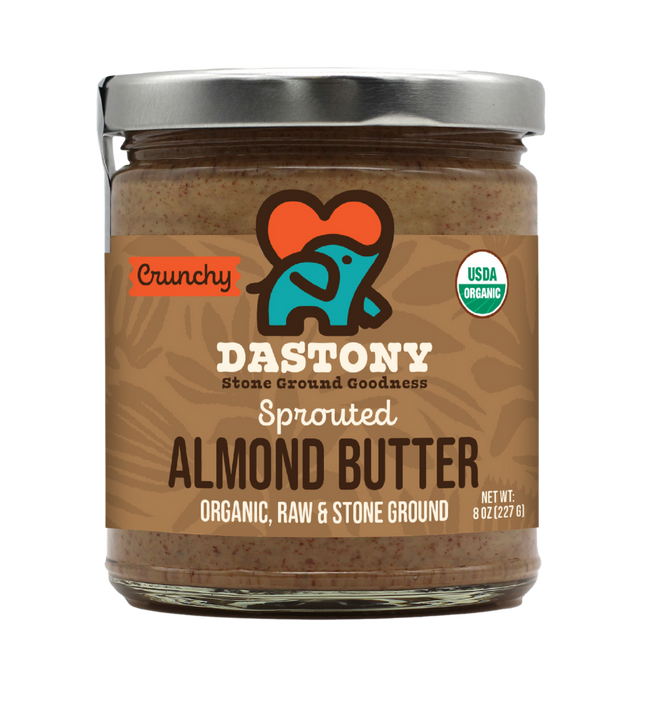 Crunchy Sprouted Almond Butter
