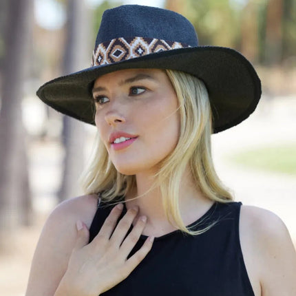 Peter Grimm Cyra - Womens Straw Fedora Hat
