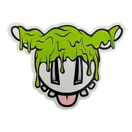 D*Face D*Dog (Slime) Sticker