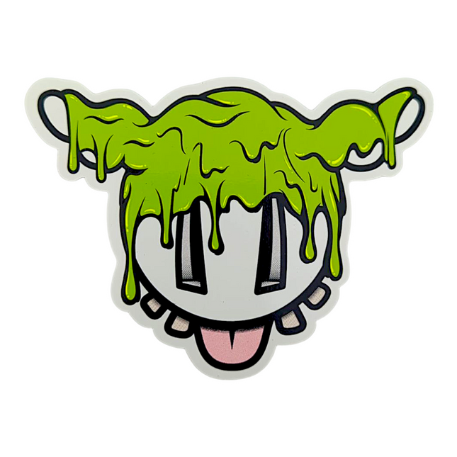 D*Face D*Dog (Slime) Sticker