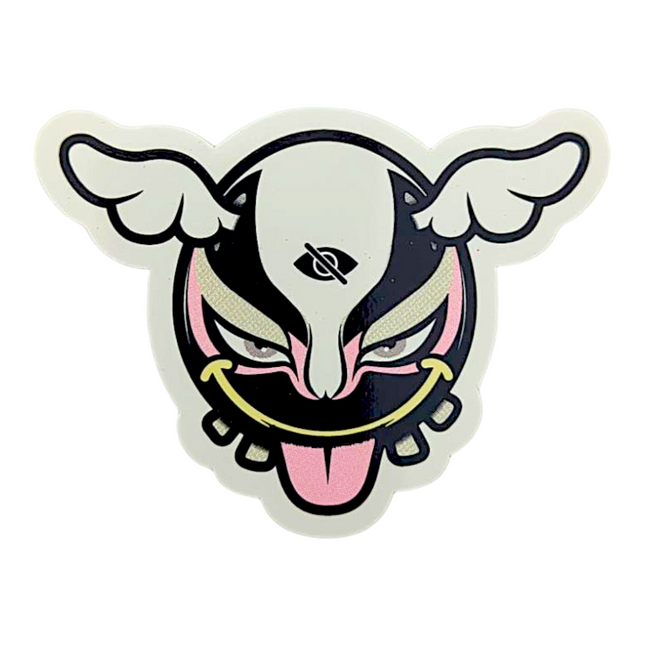 D*Face D*Dog Sticker