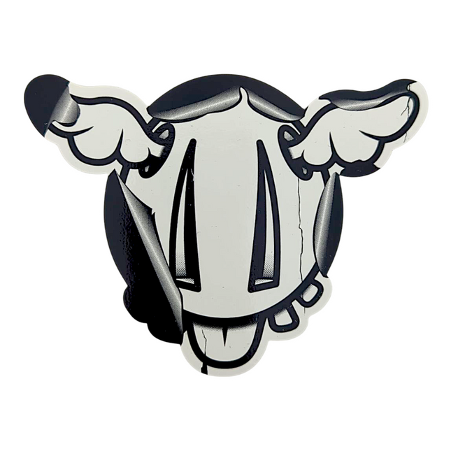 D*Face D*Dog Sticker