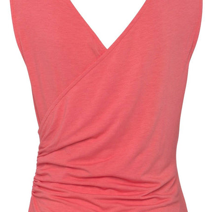 Wrap Look Sleeveless Top