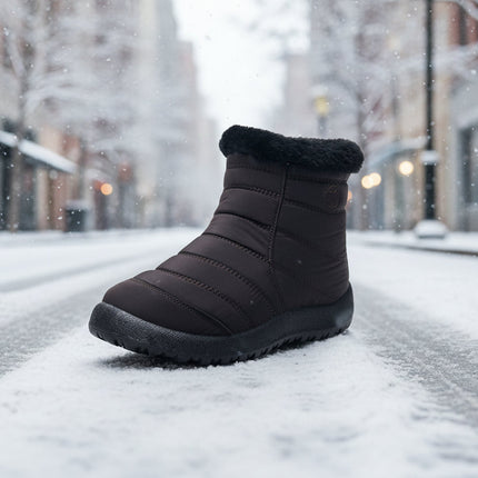 Women’s Thickened Cotton Snow Boots – Waterproof Warm Winter Boots
