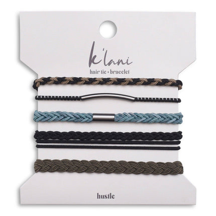 "Hustle" Hair Tie Bracelets