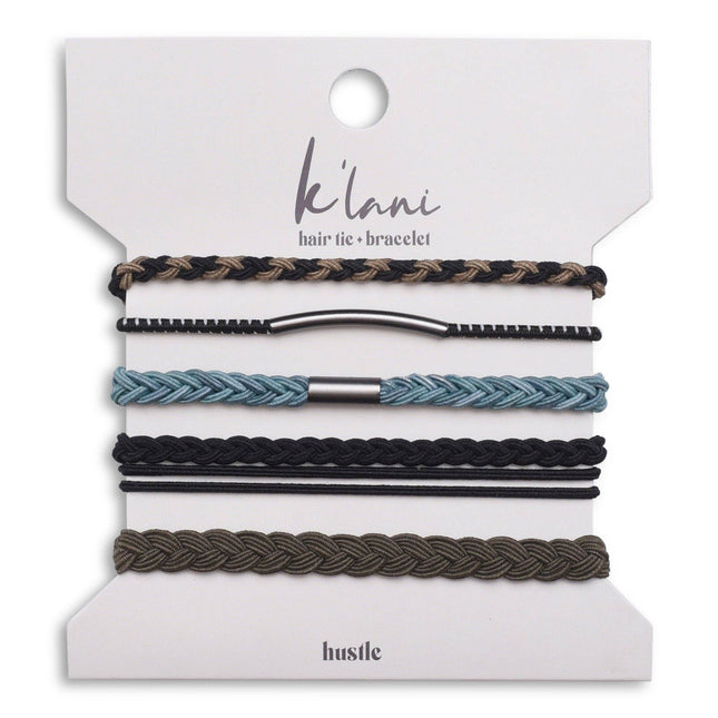 "Hustle" Hair Tie Bracelets