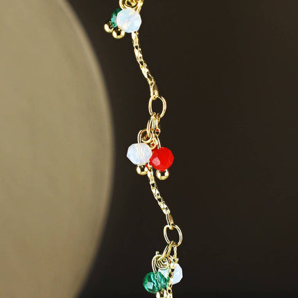 Holiday Beaded Necklace