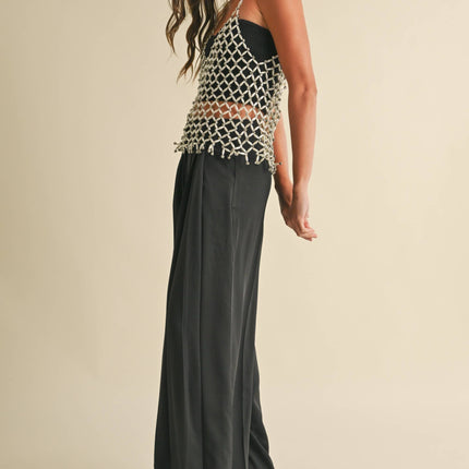 Pearl Net Top