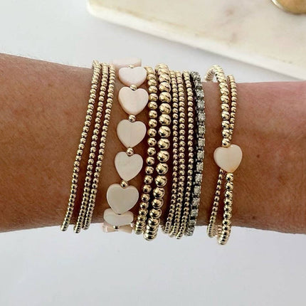 Pink Heart Bracelet