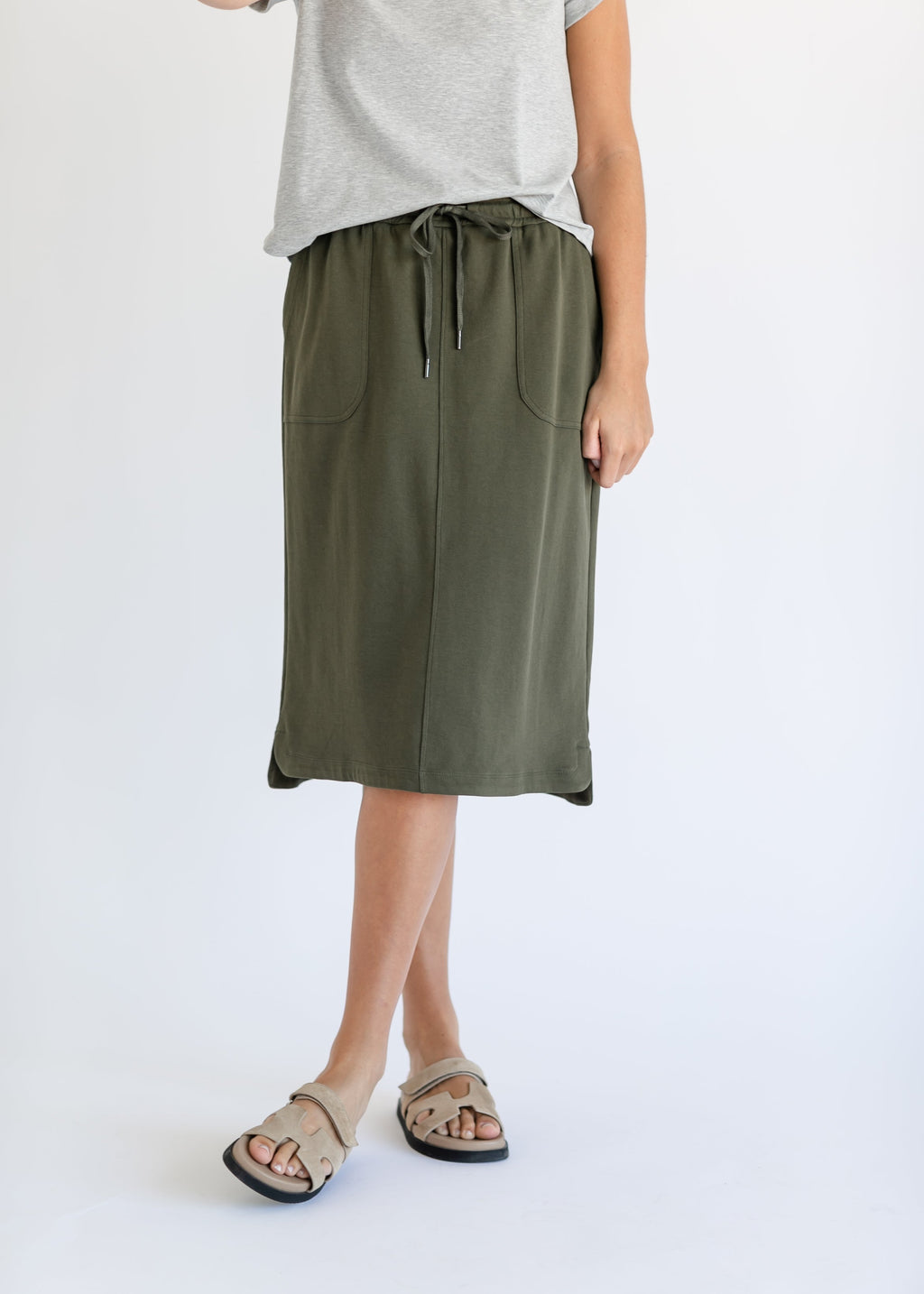 Dani Everyday Midi Skirt