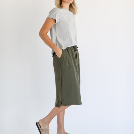 Dani Everyday Midi Skirt