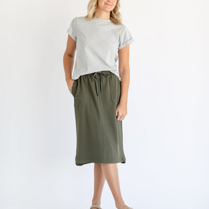 Dani Everyday Midi Skirt
