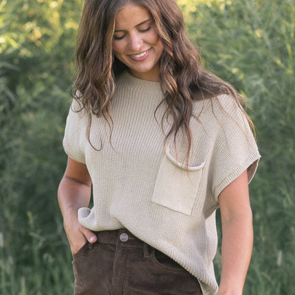 Danya Knit Sweater Set Top + Skirt