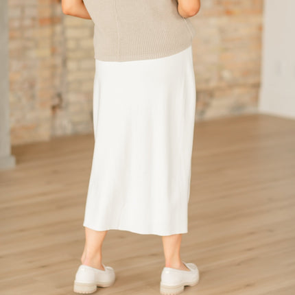 Danya Knit Sweater Set Top + Skirt