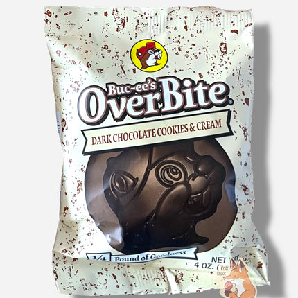 Buc-ee's Dark Chocolate Cookies & Cream OverBite