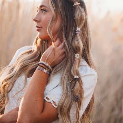 "Faith" Hair Tie Bracelets