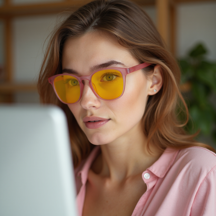Dreamwalker Prettier in Pink Daytime Computer Glasses