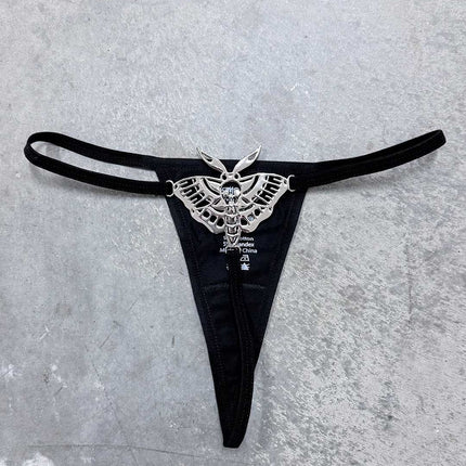 Death Moth Metal Thong