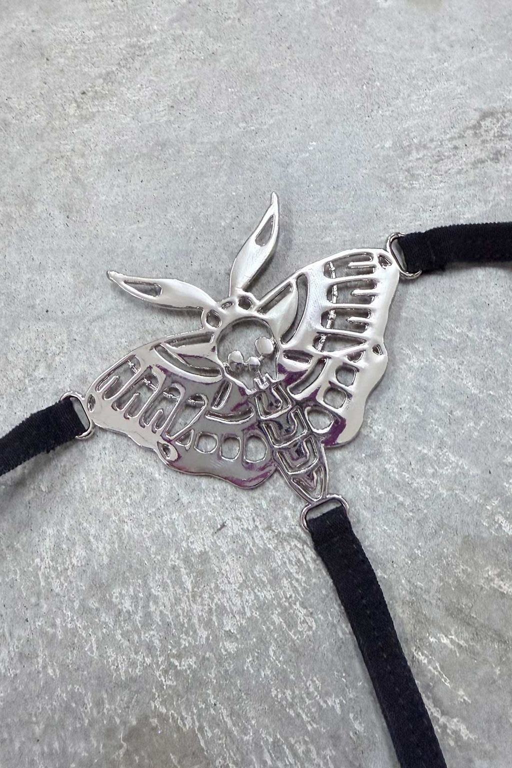 Death Moth Metal Thong