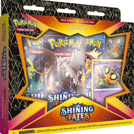 Shining Fates Mad Party Pin Collection - Dedenne