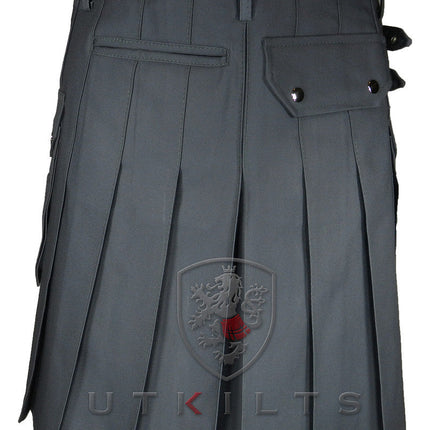 Utility Kilt – GlenTorin, Dark Gray