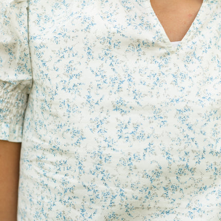 Dempsey Floral Puff Sleeve Top - FINAL SALE