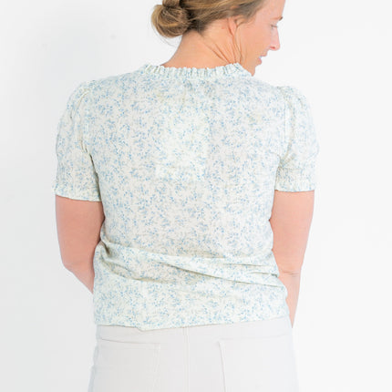 Dempsey Floral Puff Sleeve Top - FINAL SALE