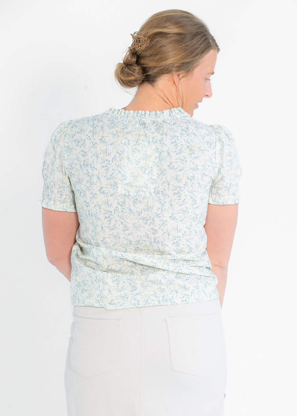 Dempsey Floral Puff Sleeve Top - FINAL SALE