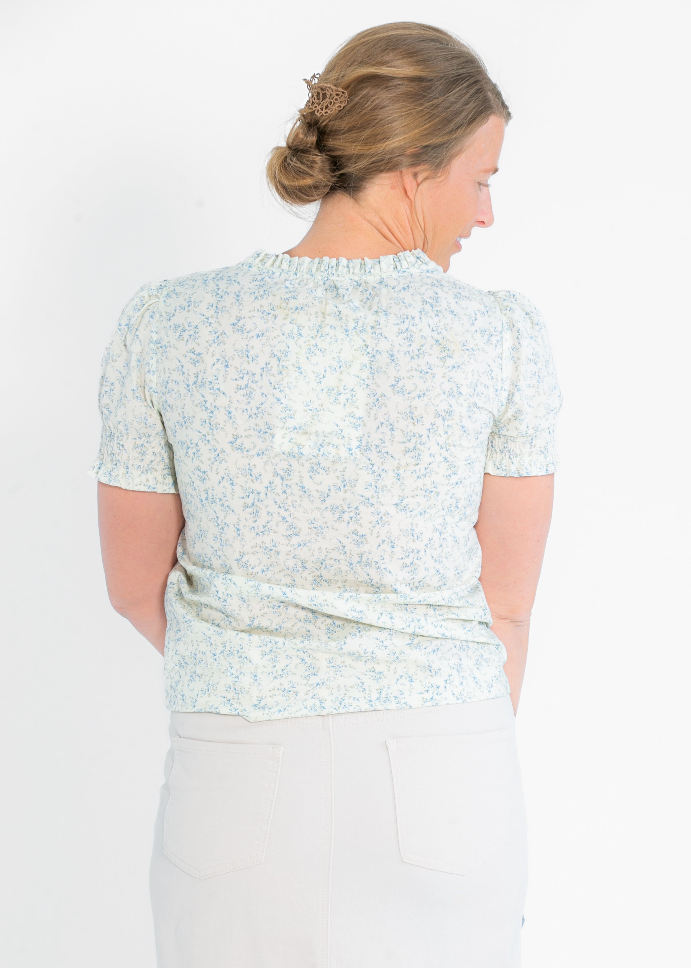 Dempsey Floral Puff Sleeve Top - FINAL SALE