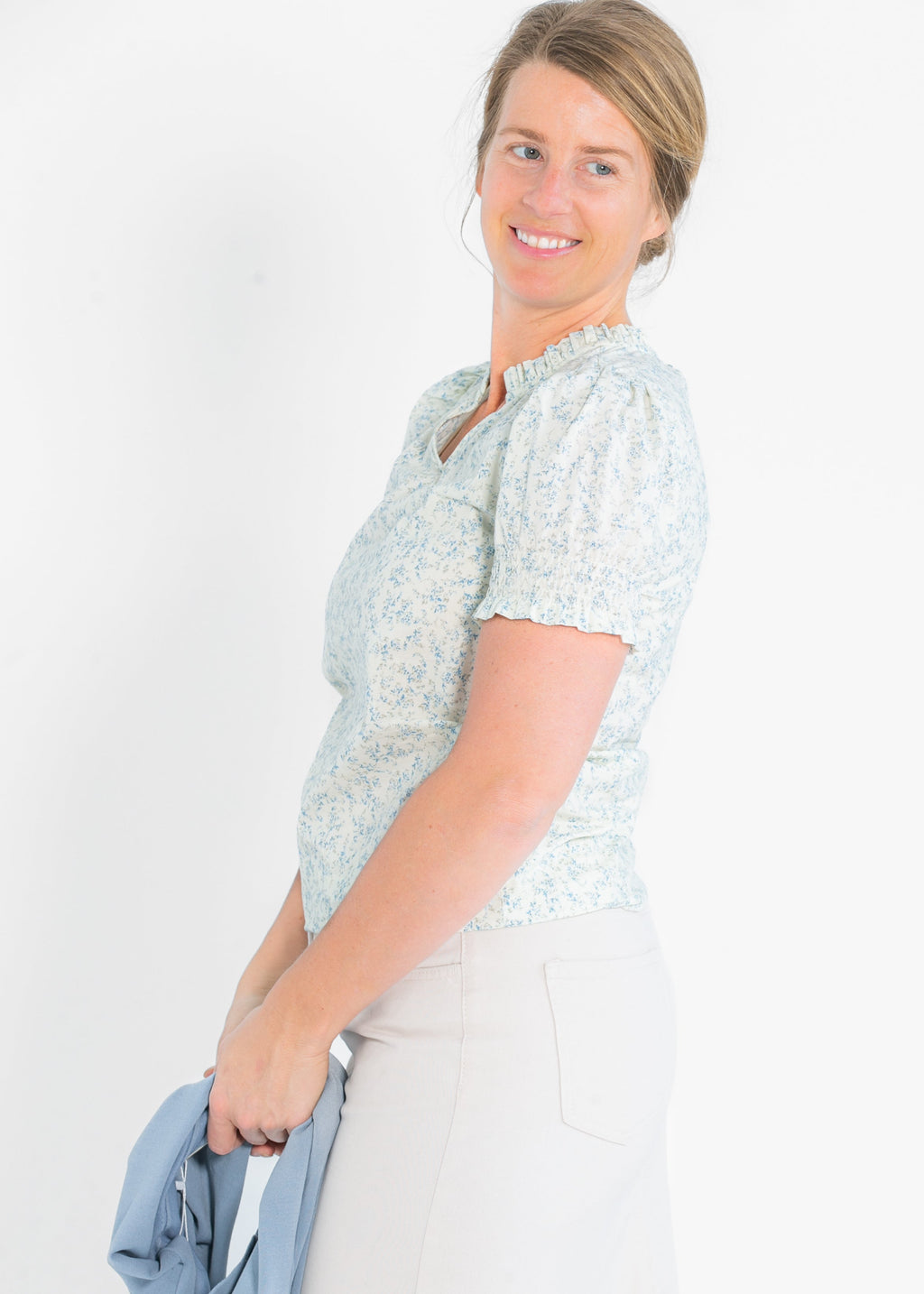 Dempsey Floral Puff Sleeve Top - FINAL SALE