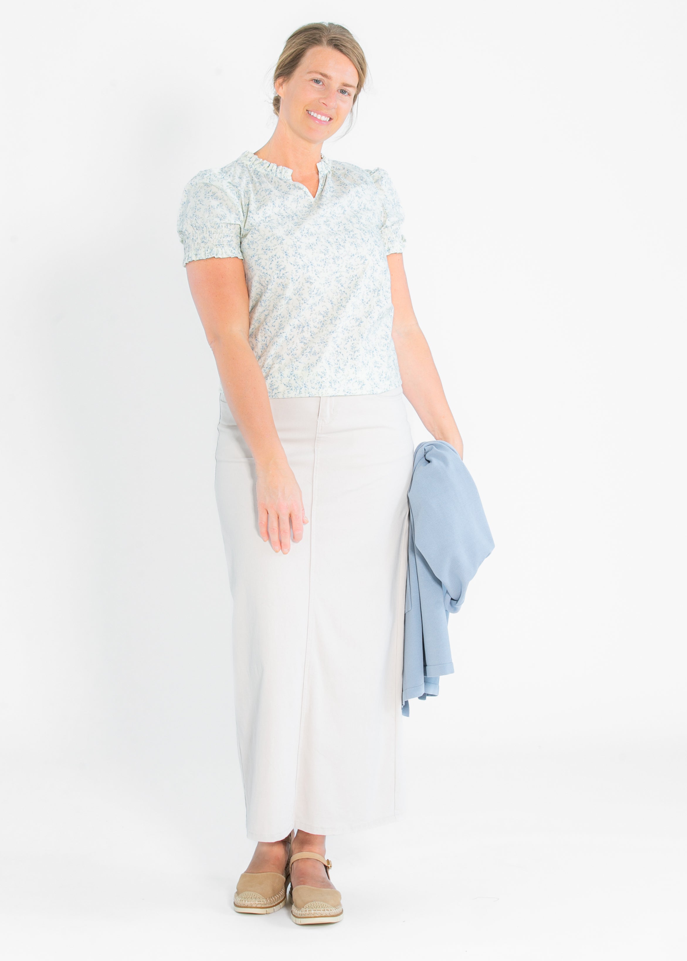 Dempsey Floral Puff Sleeve Top - FINAL SALE